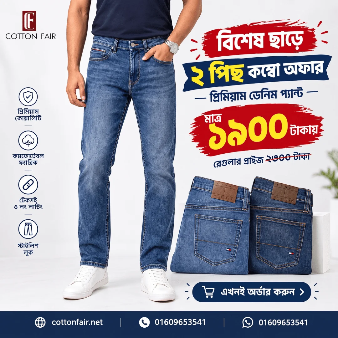 2 PCS COMBO - TOMMY HILFIGER DENIM