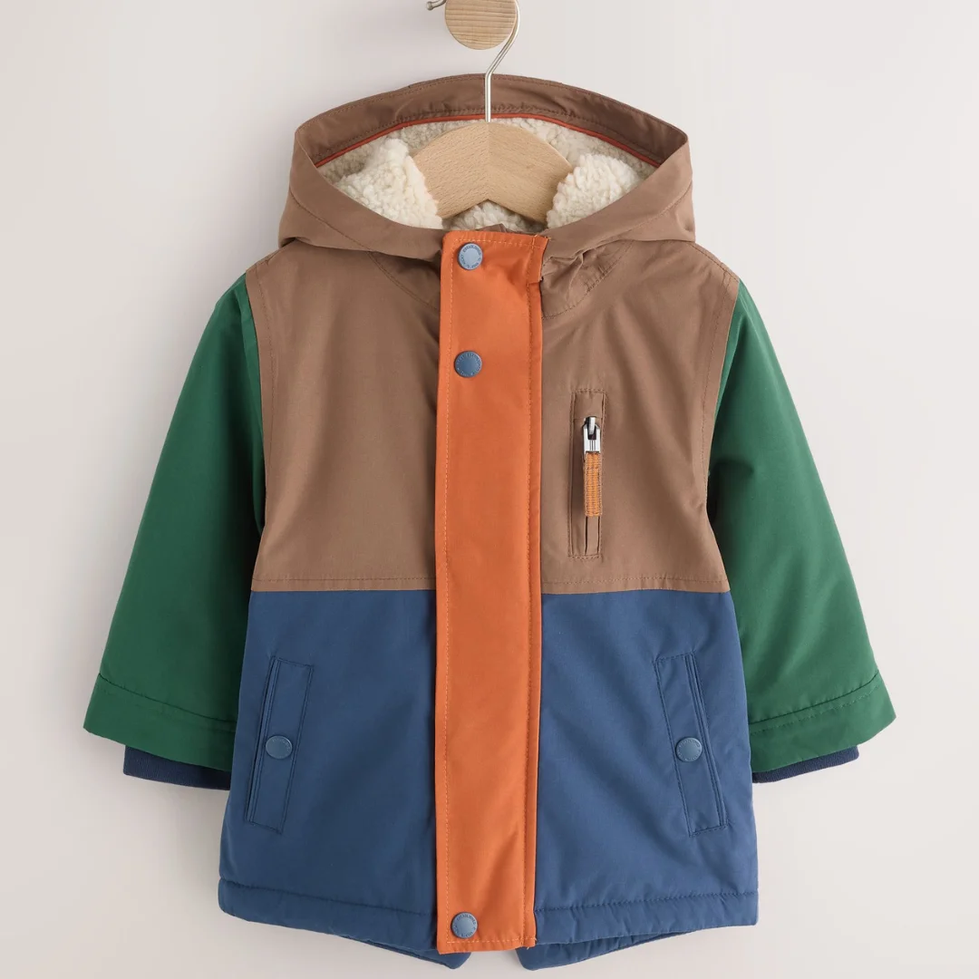 Waterproof Borg Lined Parka